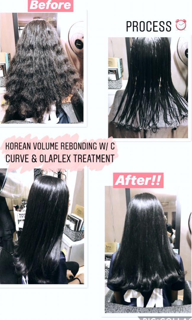 Korean deals volume straightening
