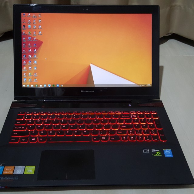 Lenovo Y50 70 Ideapad Super Slim Gaming Laptop Core I7 1 Tb Hdd Elektronik Komputer Desktop Di Carousell