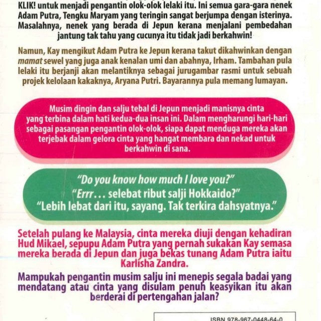 Pengantin Musim Salju Episod 1 : Klik Pengantin Musim ...