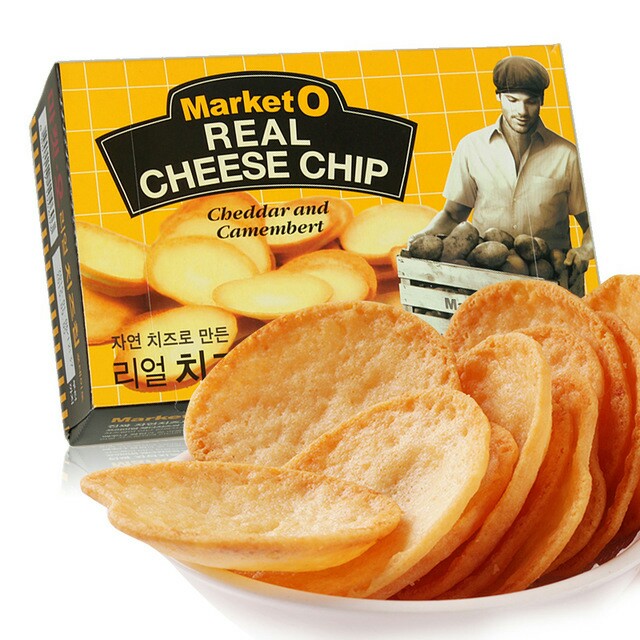 Market O Real Cheese Chip 60g, Food & Drinks, Packaged & Instant Food on  Carousell
