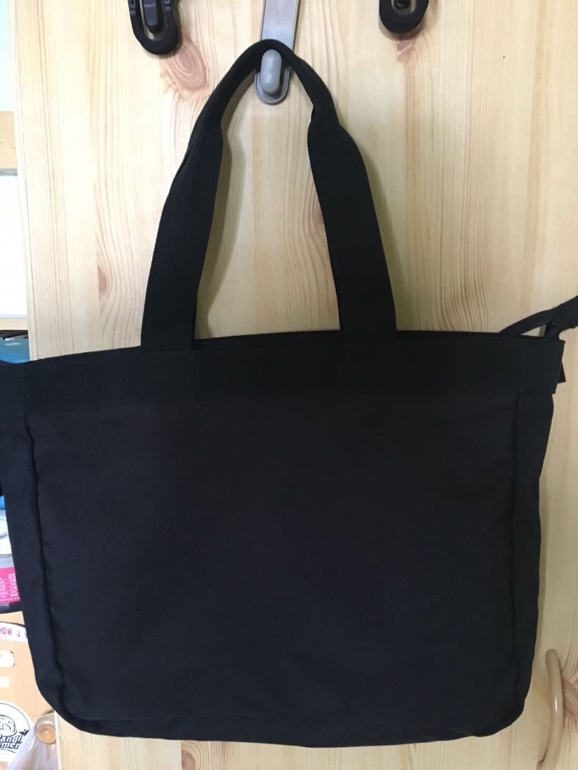 Muji expandable tote bag with reinforced handles, Women's Fashion, Bags