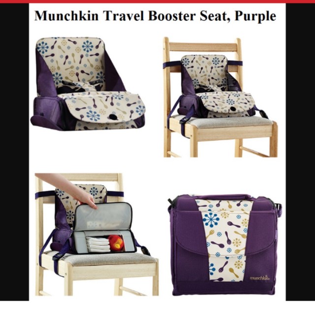 munchkin travel booster seat