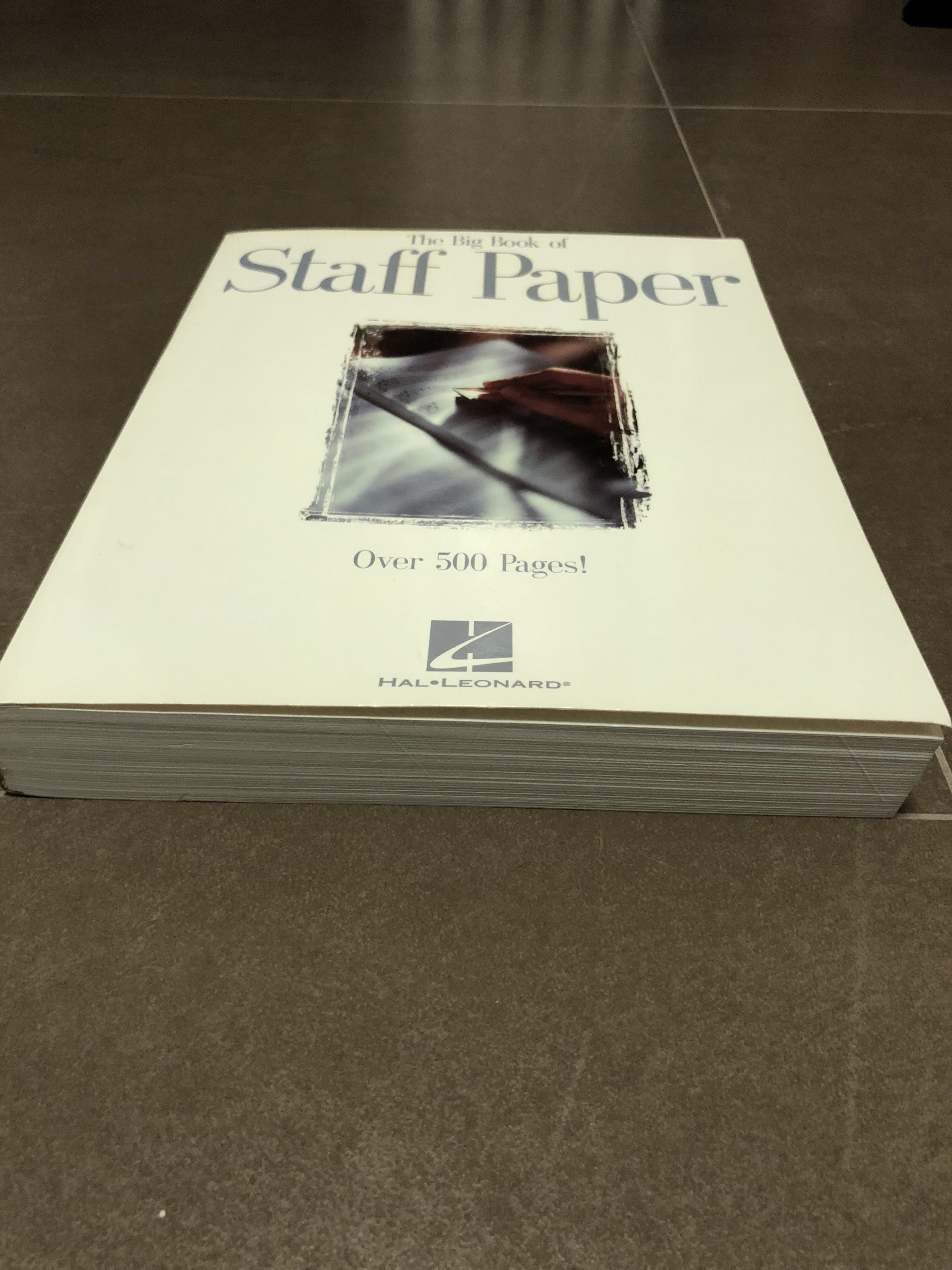 The Big Book of Staff Paper