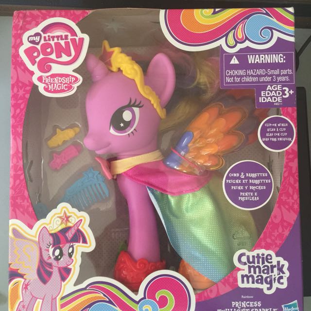 My little pony rainbow princess online twilight sparkle figure