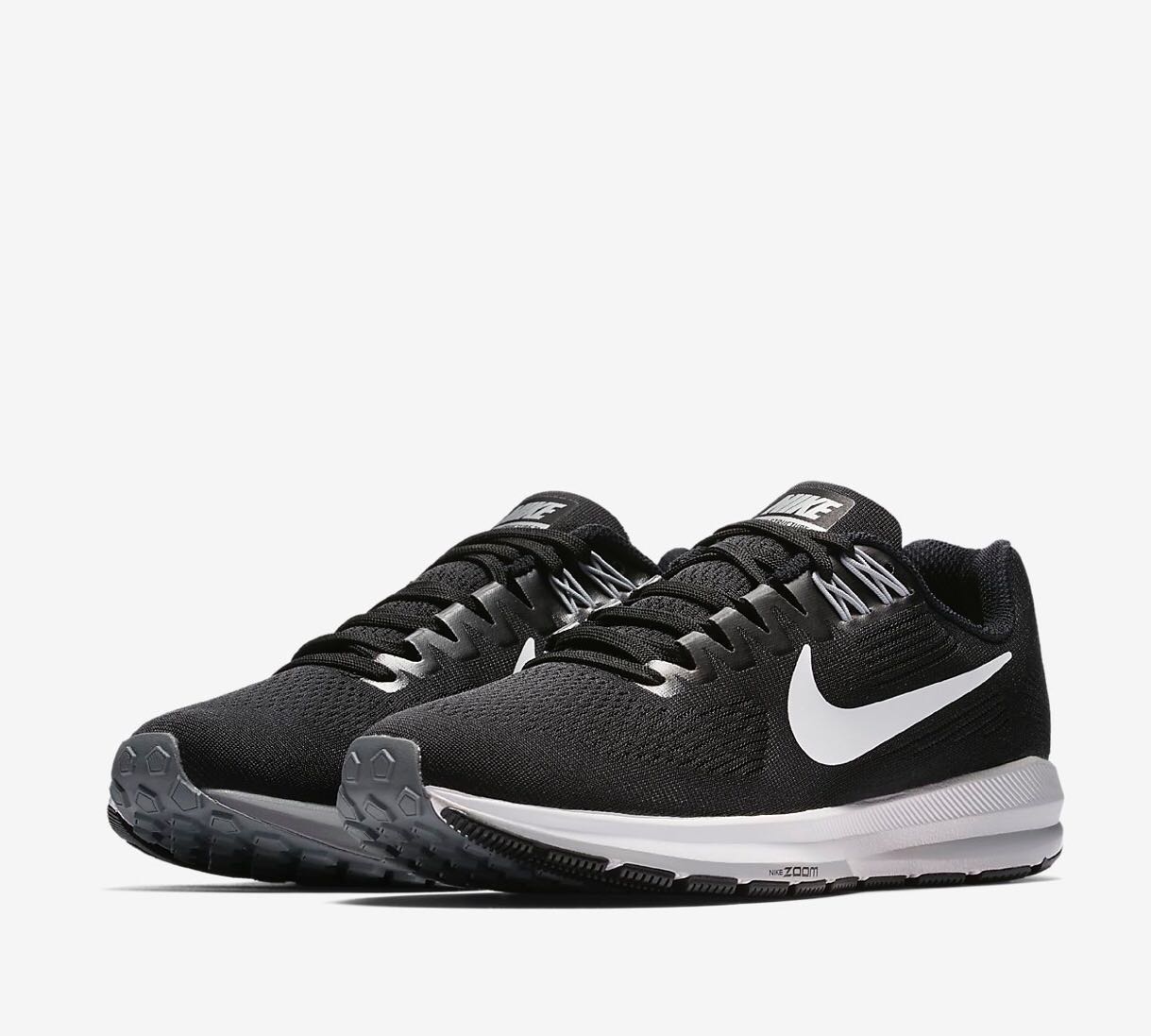 nike air zoom structure 21 womens black