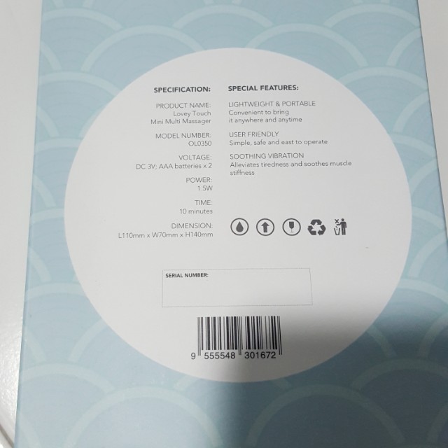 Ogawa lovely Touch Mini Multi Massager