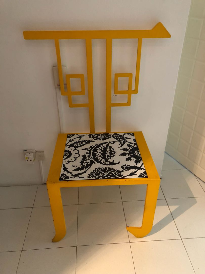 Oriental style chair ex hotel, Furniture & Home Living, Furniture