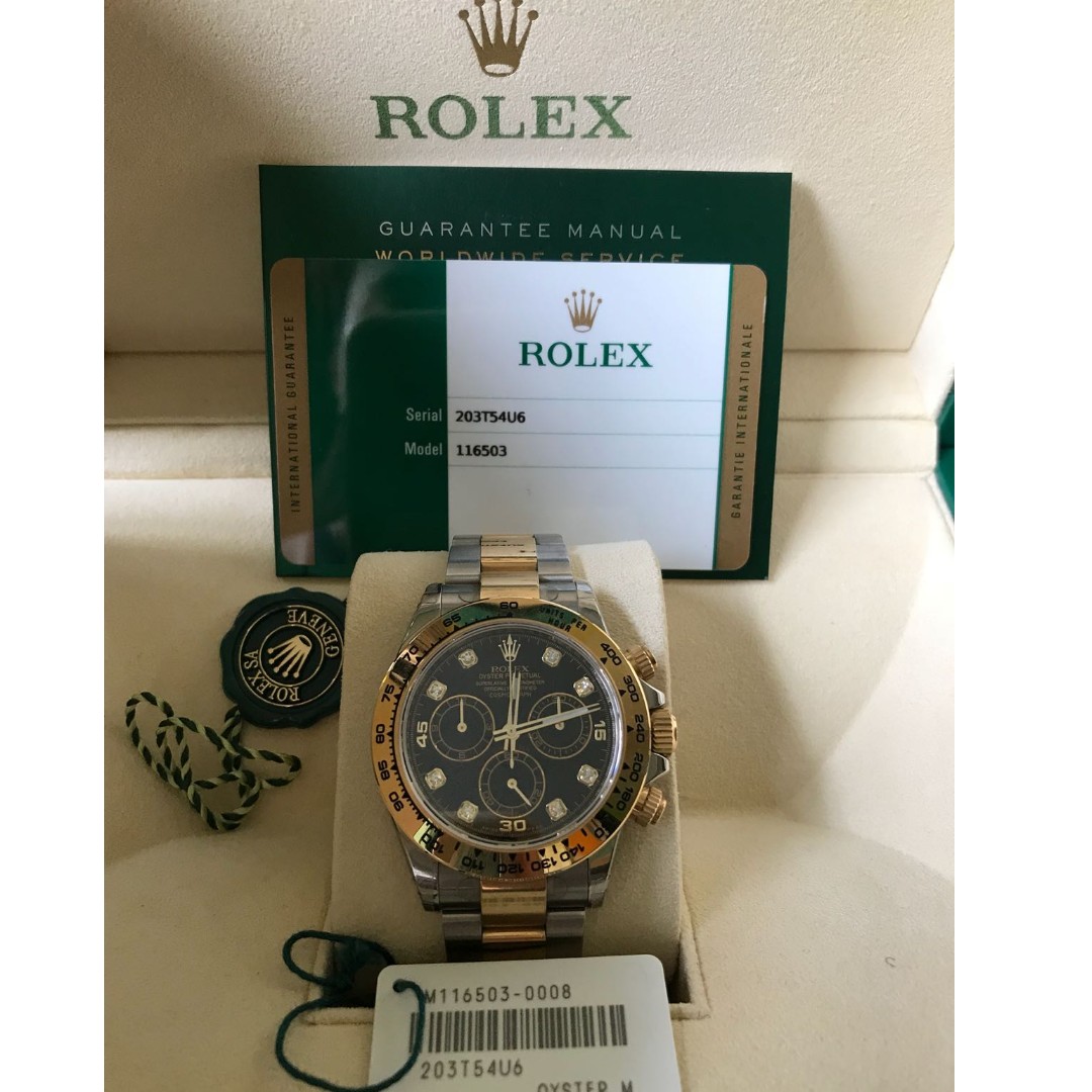 rolex 116503 price