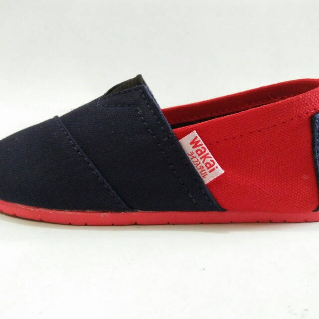 Sepatu Wakai Anak Navy Merah Grade Original Bayi Anak Lainnya Di Carousell