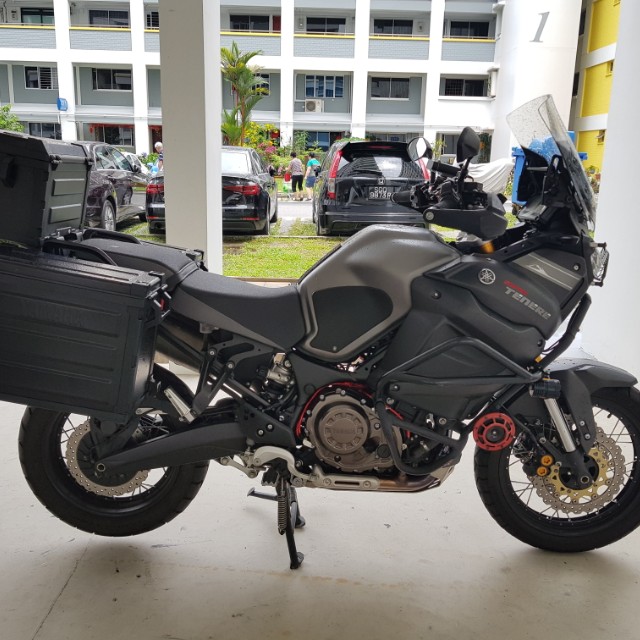 super tenere ground clearance