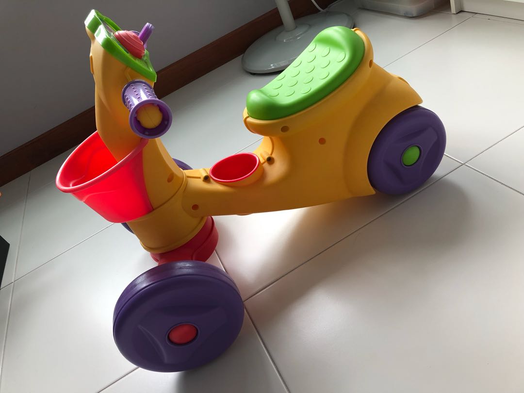 fisher price ride on scooter