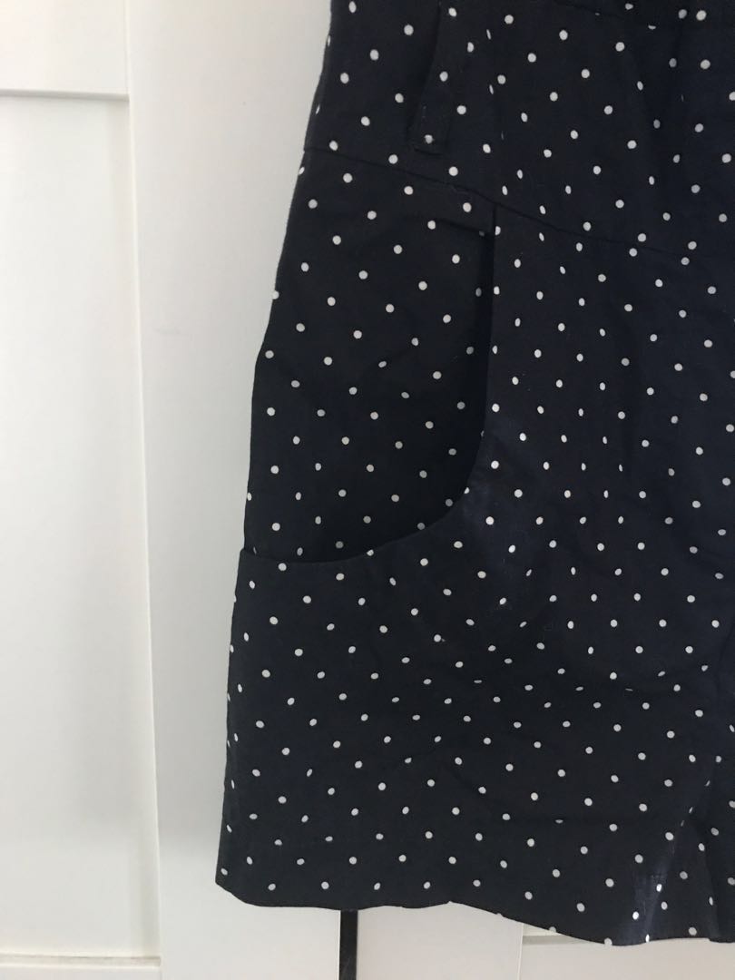 polka dot jumpsuit petite