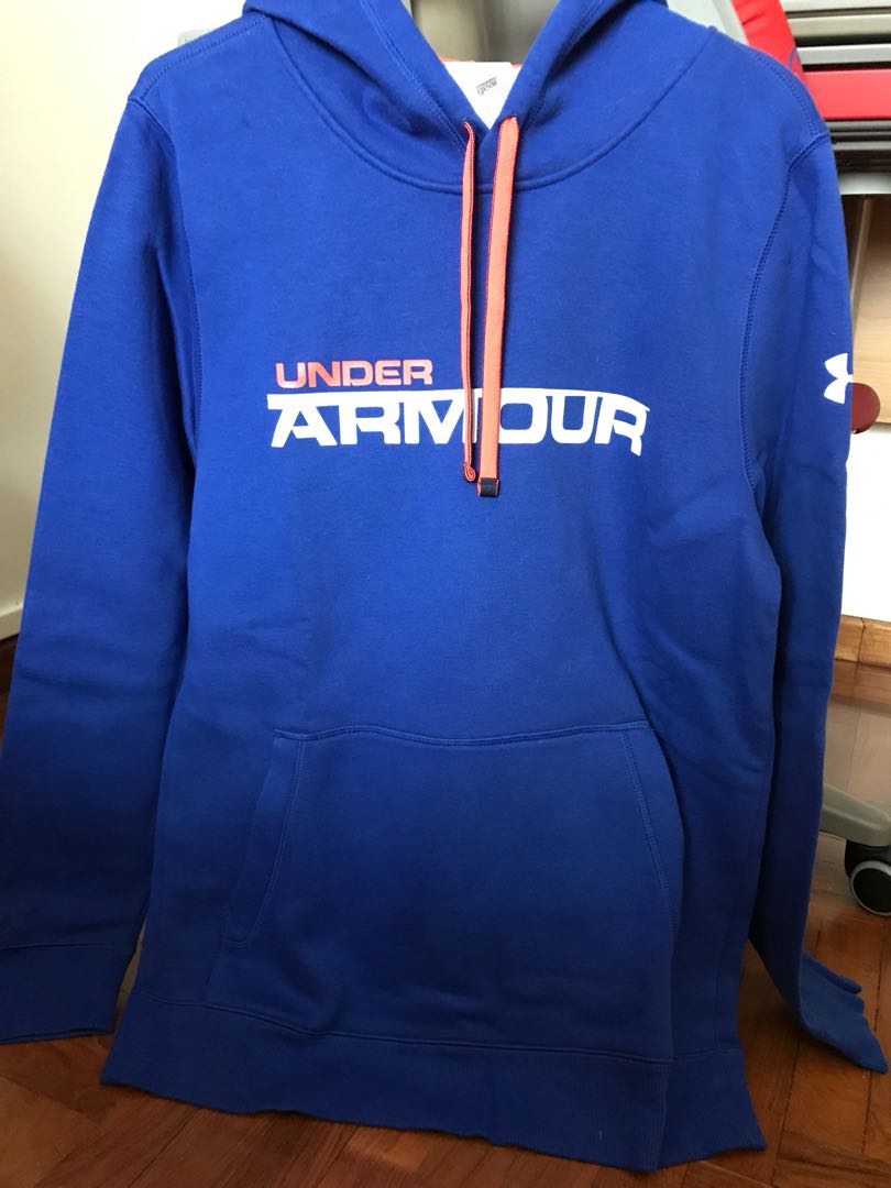 under armour hoodie fashion blue