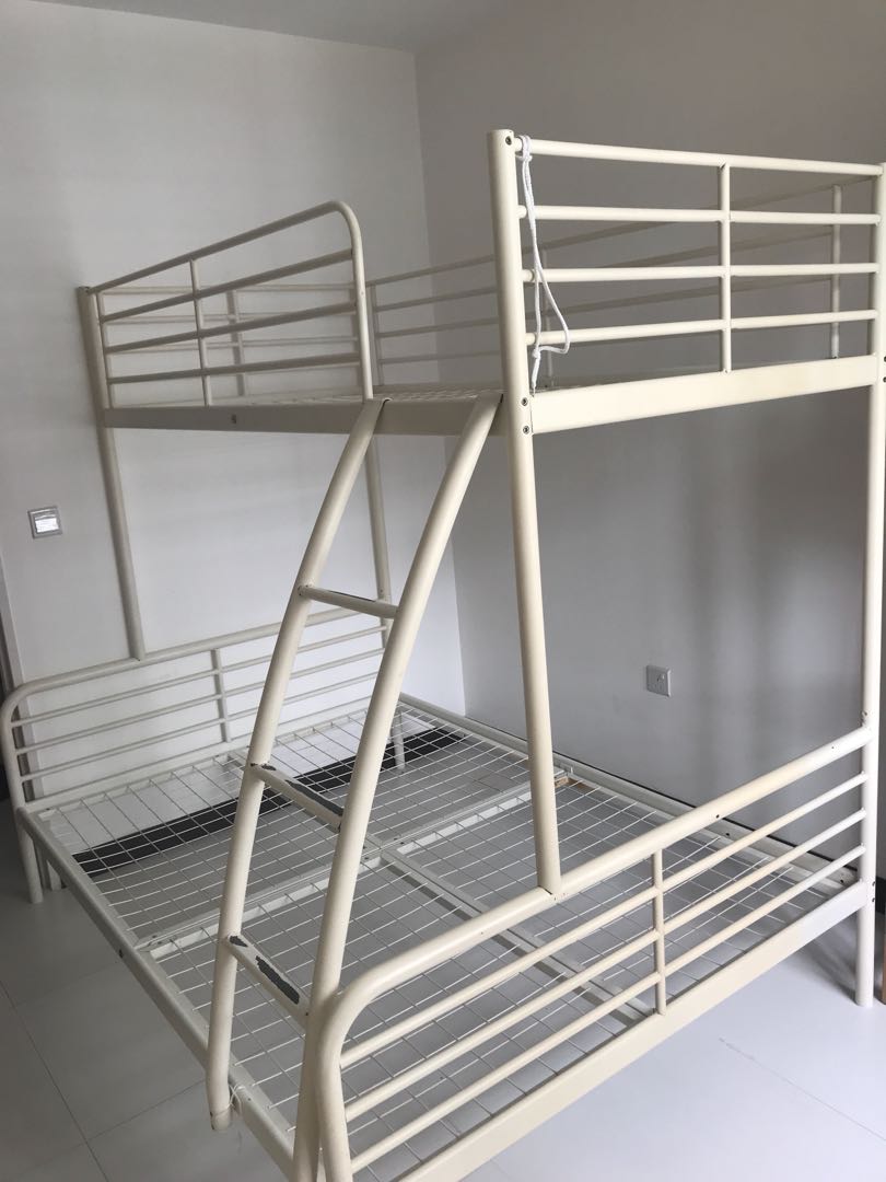 Used IKEA bunk bed, Furniture & Home Living, Furniture, Tables & Sets