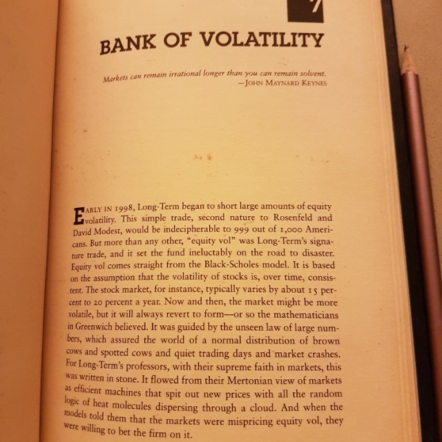 When Genius Failed The Rise And Fall Of Long Term Capital