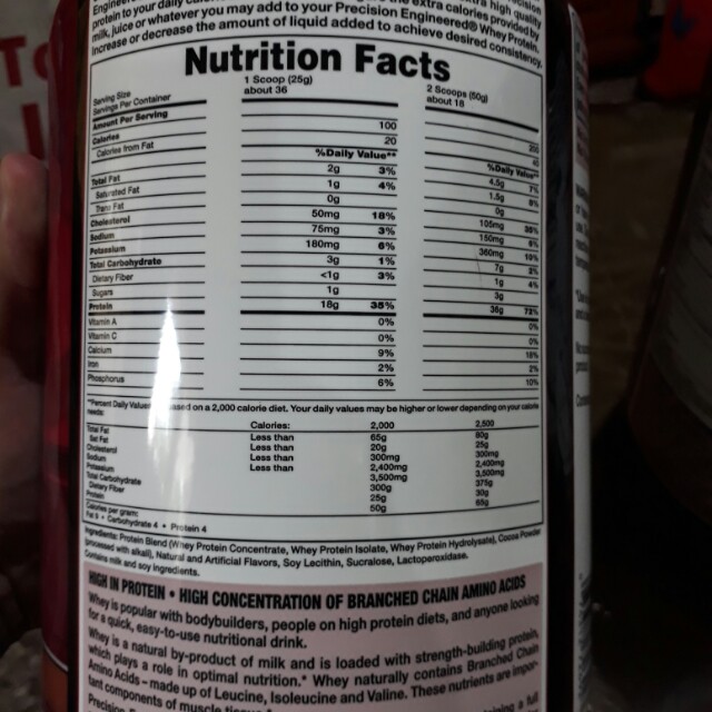 WHEY PROTEIN POWDER (precision engineered), Health & Nutrition, Health