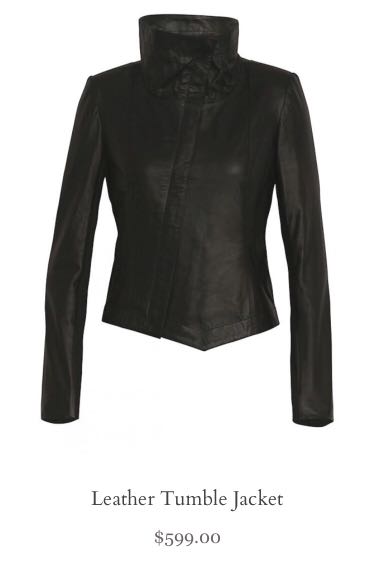 white suede leather jacket