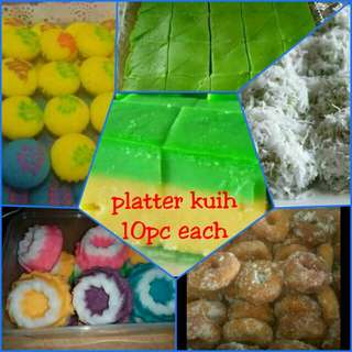Kuih platter