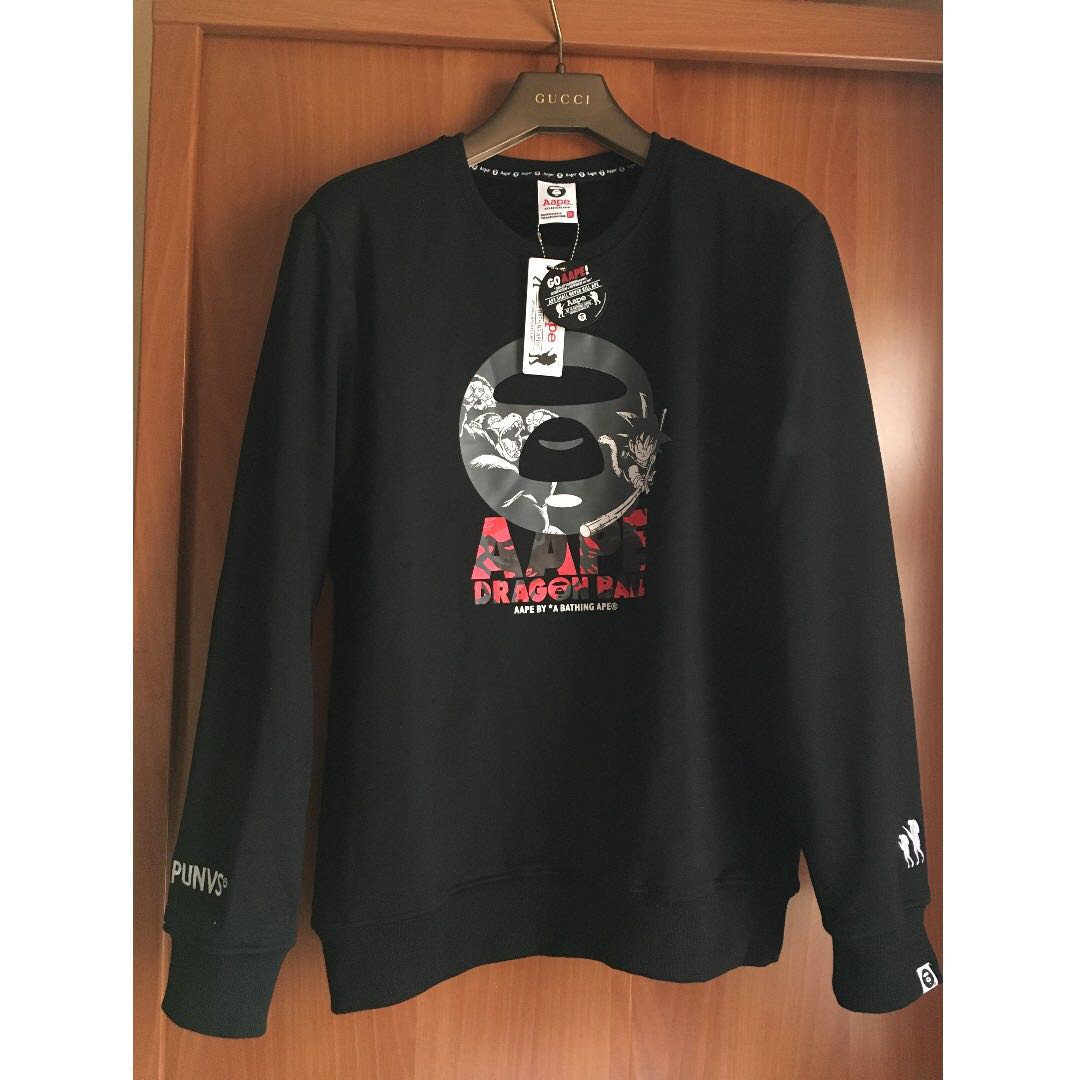 A Bathing Ape X Dragon Ball Z Shirt Men S Fashion Men S Tops On