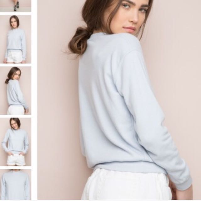 Brandy melville light blue sale sweater