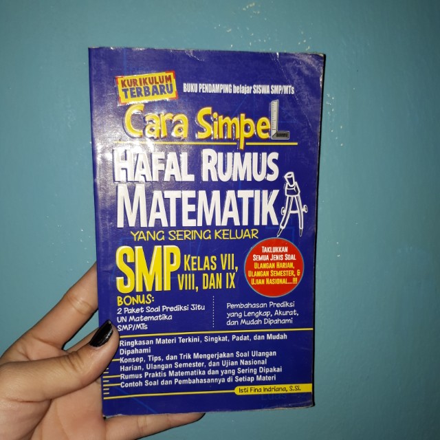 Cara Simpel Hafal Rumus Matematika Smp Vii Viii Ix Books