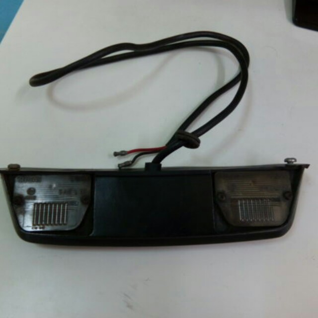 Mini number hotsell plate light