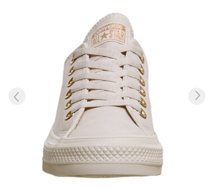 Office rose store gold converse
