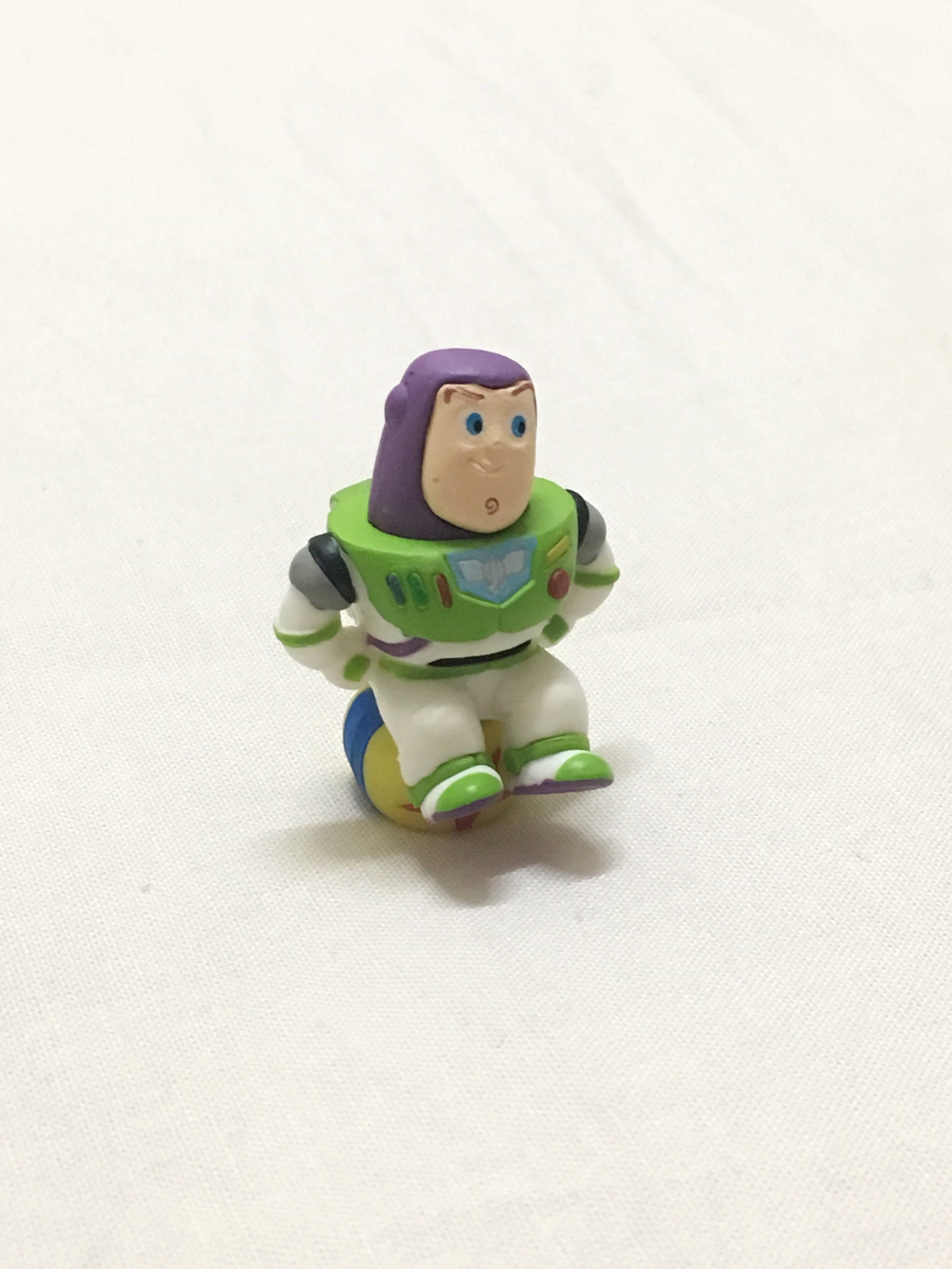 DISNEY TOY STORY MINIATURE BUZZ LIGHTYEAR FIGURINE, Hobbies & Toys