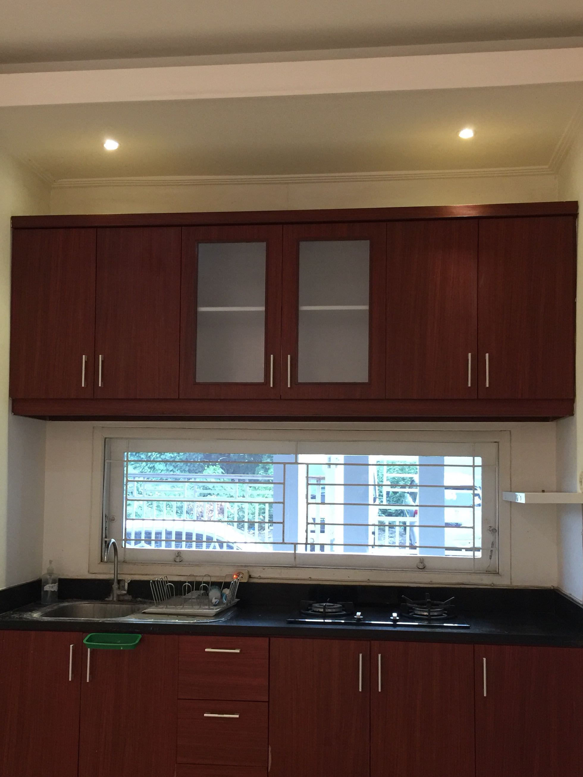 Fast Sell Kitchen Cabinet Atas Kompor Modena Sink Home