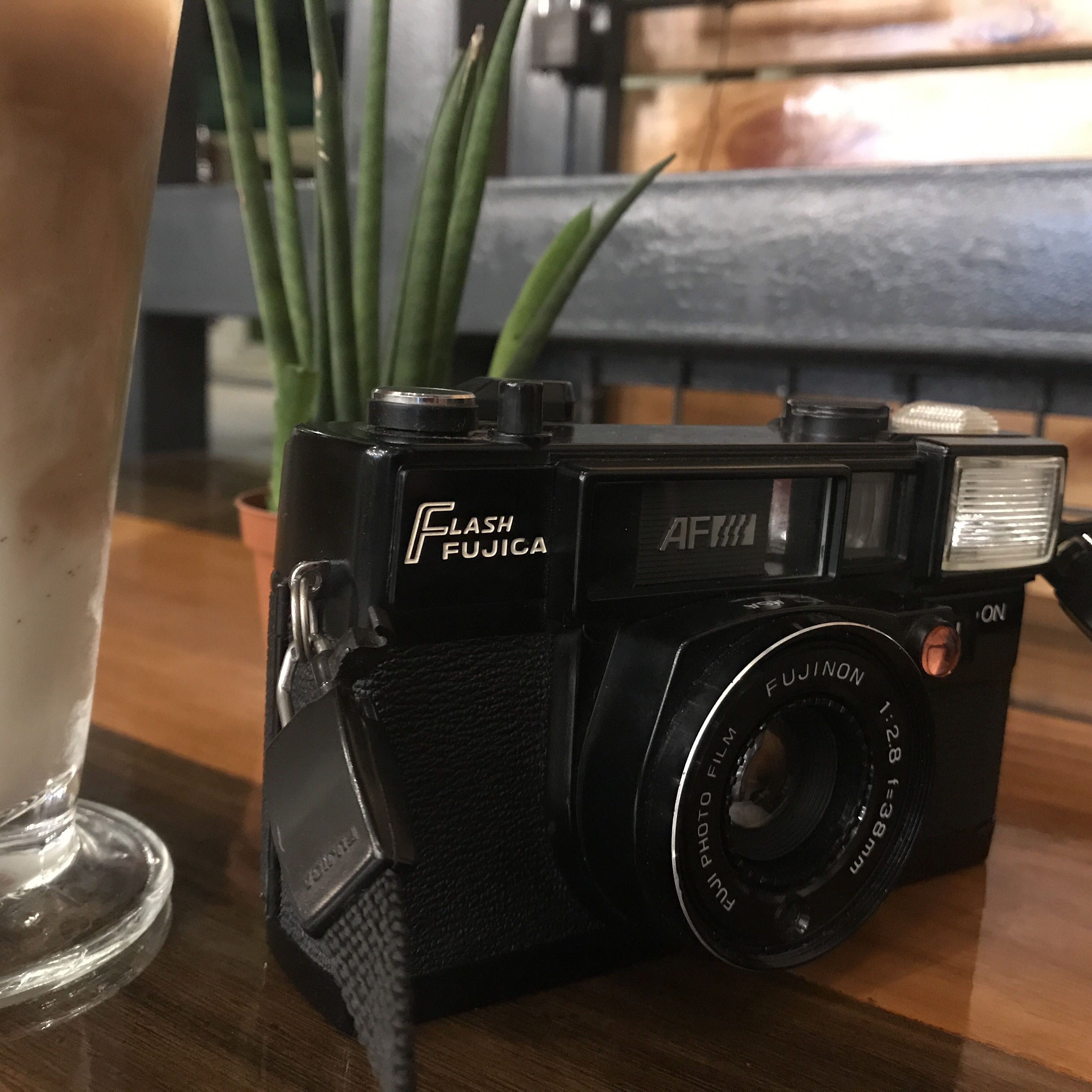 Flash Fujica AF Film Camera, Photography, Cameras on Carousell