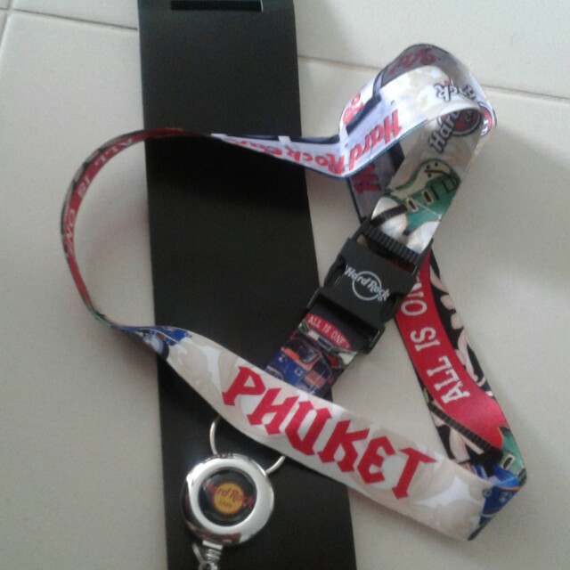 Hard Rock Cafe Lanyard Phuket Everything Else On Carousell