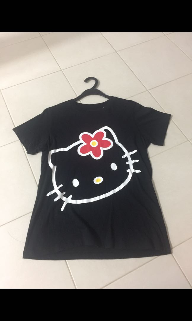 hello kitty black shirt