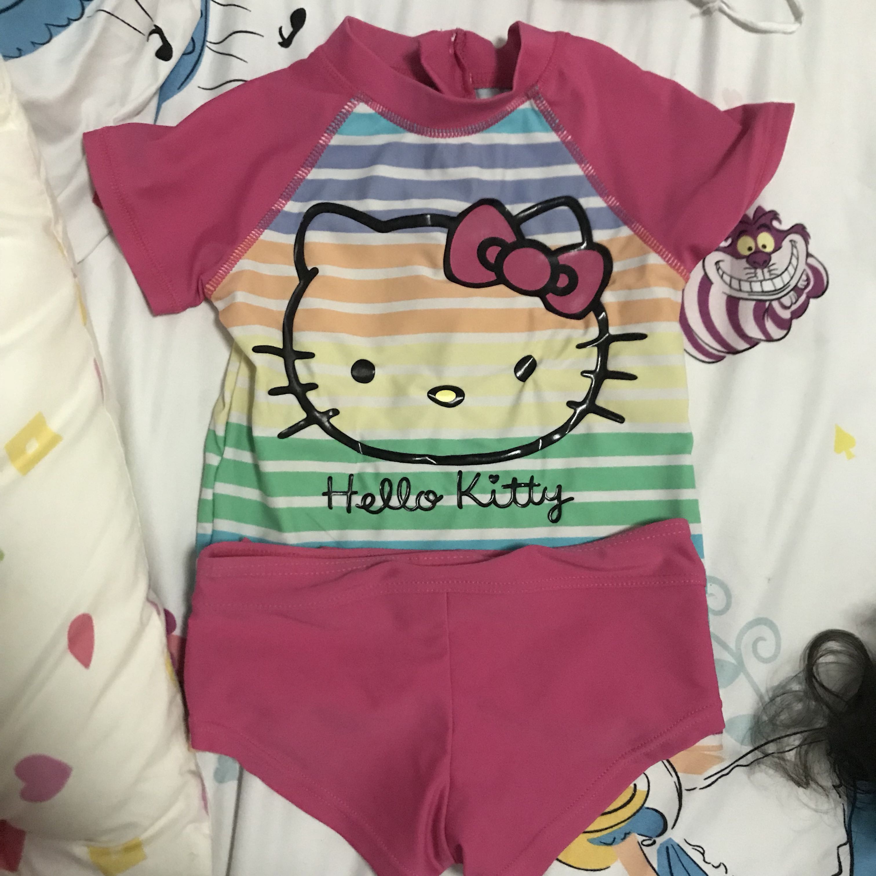 hello kitty swimming costume