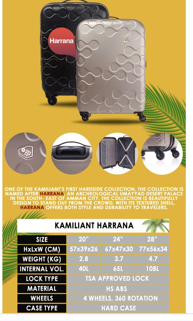 american tourister kamiliant harrana