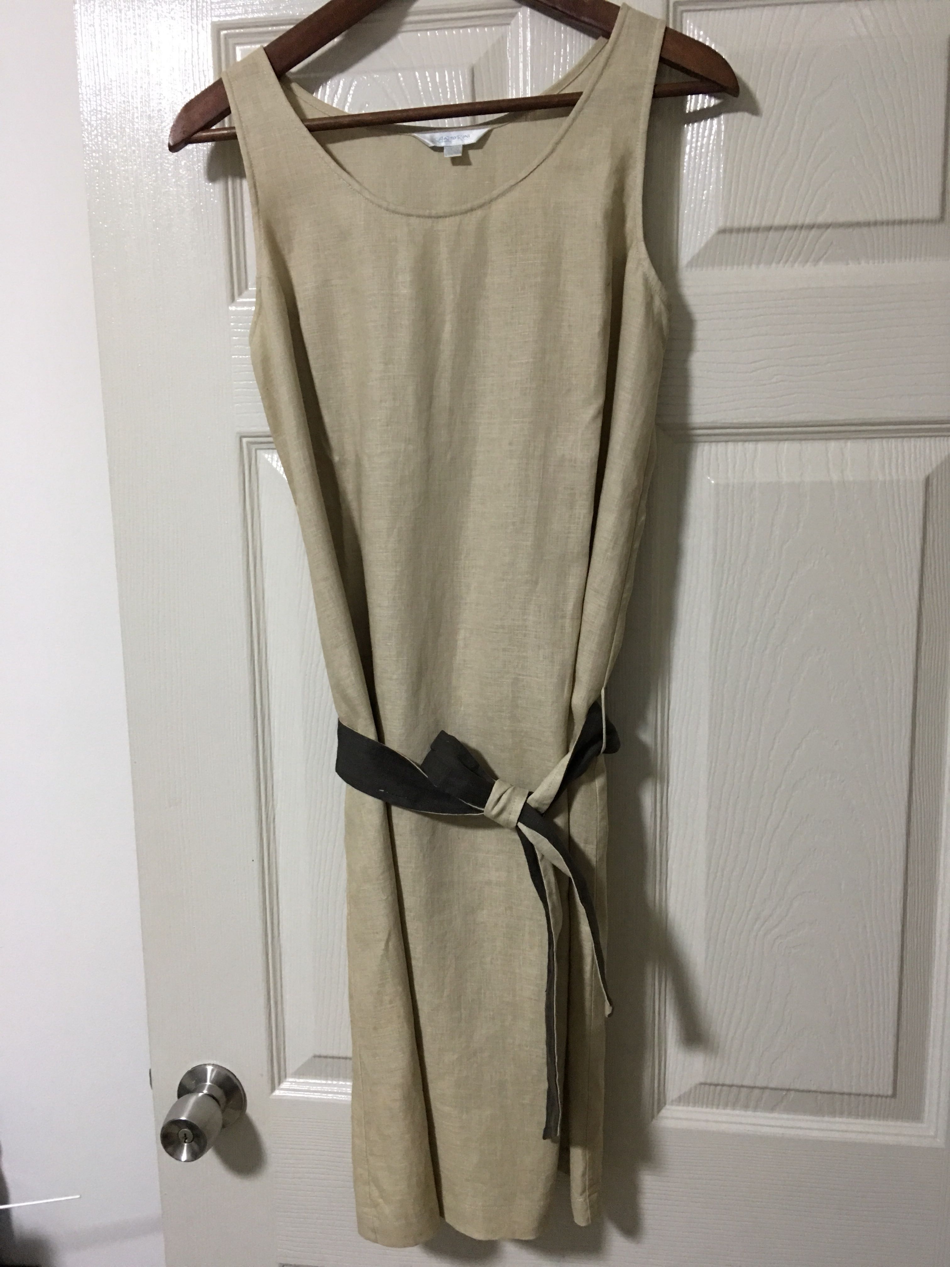 Linen dress, Women's Fashion, Dresses & Sets, Dresses on Carousell