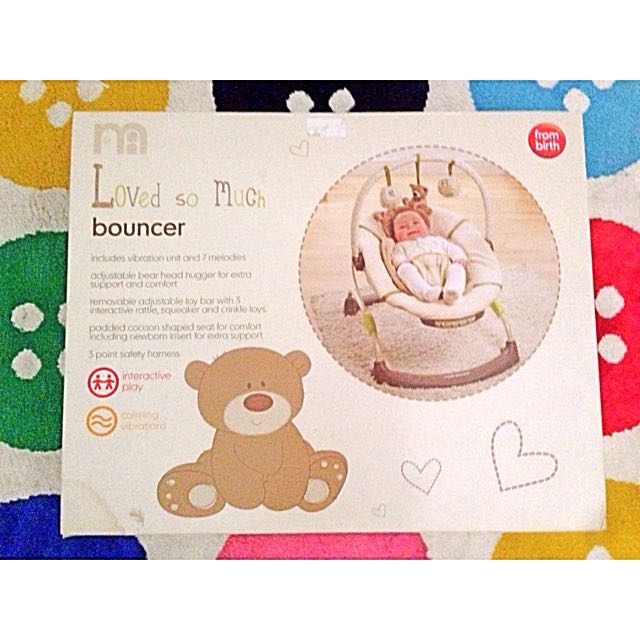 Mothercare loved so much bouncer online
