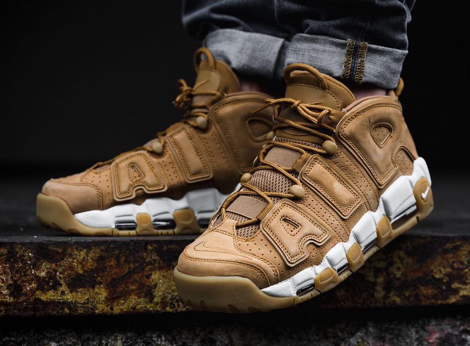 nike air more uptempo wheat