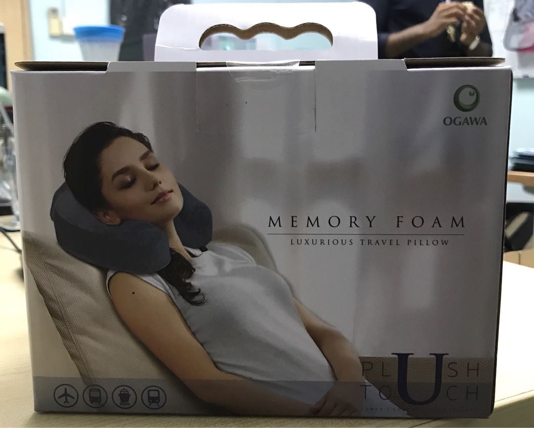 Ogawa memory foam travel pillow clearance