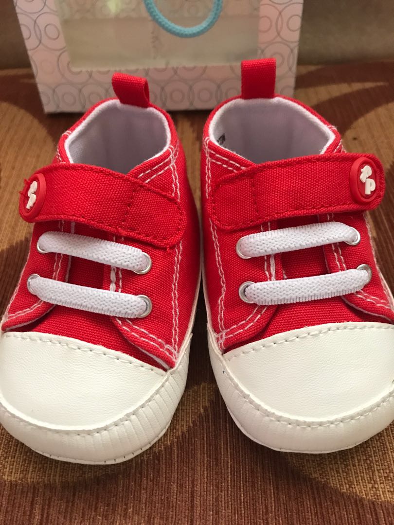 baby boy red shoes