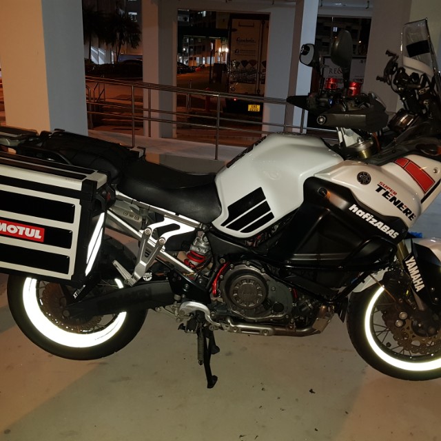 super tenere ground clearance