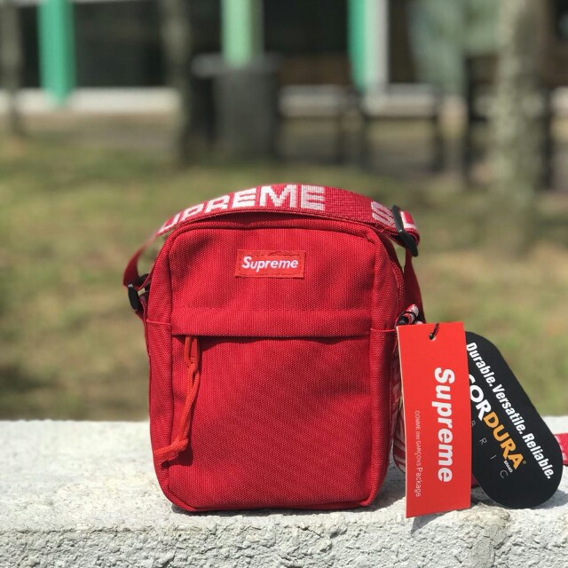 supreme sling bag red