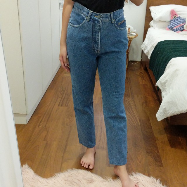 calvin klein mom jeans
