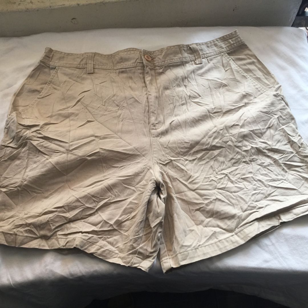 WHITE STAG beige plus size ladies sexy walking shorts 16 Women s Fashion Bottoms Other Bottoms on Carousell