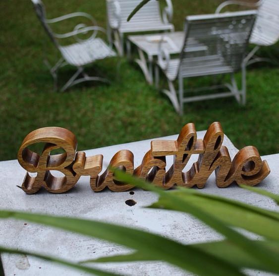 Wooden names & letters (Category: Handmade Craft) located in Quezon City. Submitted by kamilledg (Listing ID 161264587, Image 1). Description: Customized words, names, letters! Hand-carved using up-cycled Mango wood. Perfect for personalized gifts or even adding a little detail to your homes 💕 Visit knkpersonalstore on Instagram for more details! .