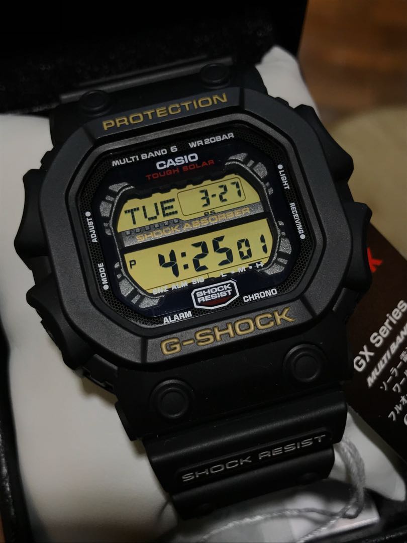 新淨casio G-Shock GXW-56-1BJF 大隻佬大隻仔Gx56 GXW56 not dw5600