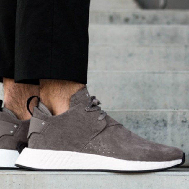 Adidas NMD C2 Simple Brown Suede Pack, Men's Fashion, Footwear on Carousell