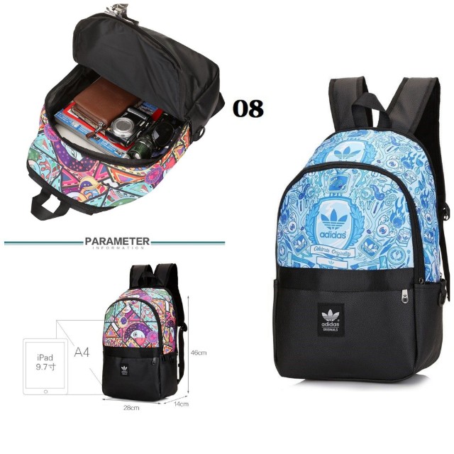 Adidas graphics fashion laptop travel school backpack bag online