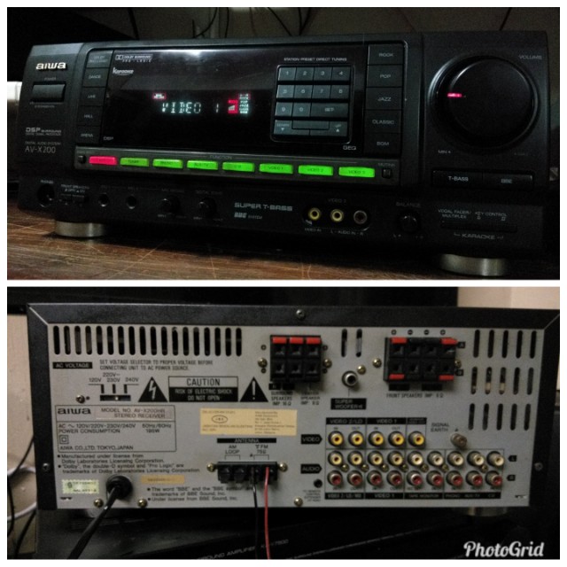 AIWA AV-X200 - AV receiver 5.1, Audio 