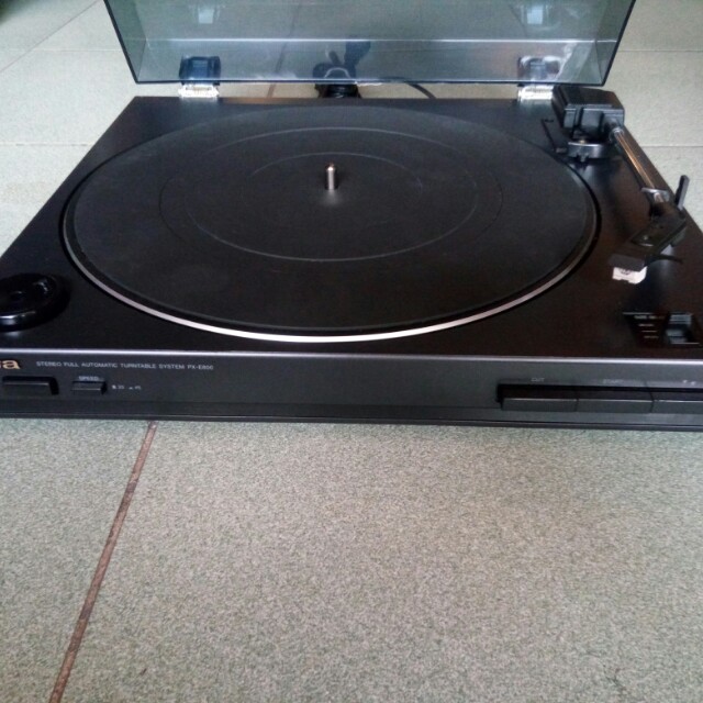 Aiwa Turntable From Japan Px E800 Audio Portable Music Players On Carousell