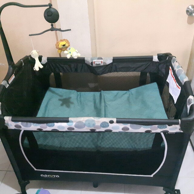 APRUVA PLAYPEN CRIB PP800, Babies & Kids, Baby Nursery & Kids Furniture
